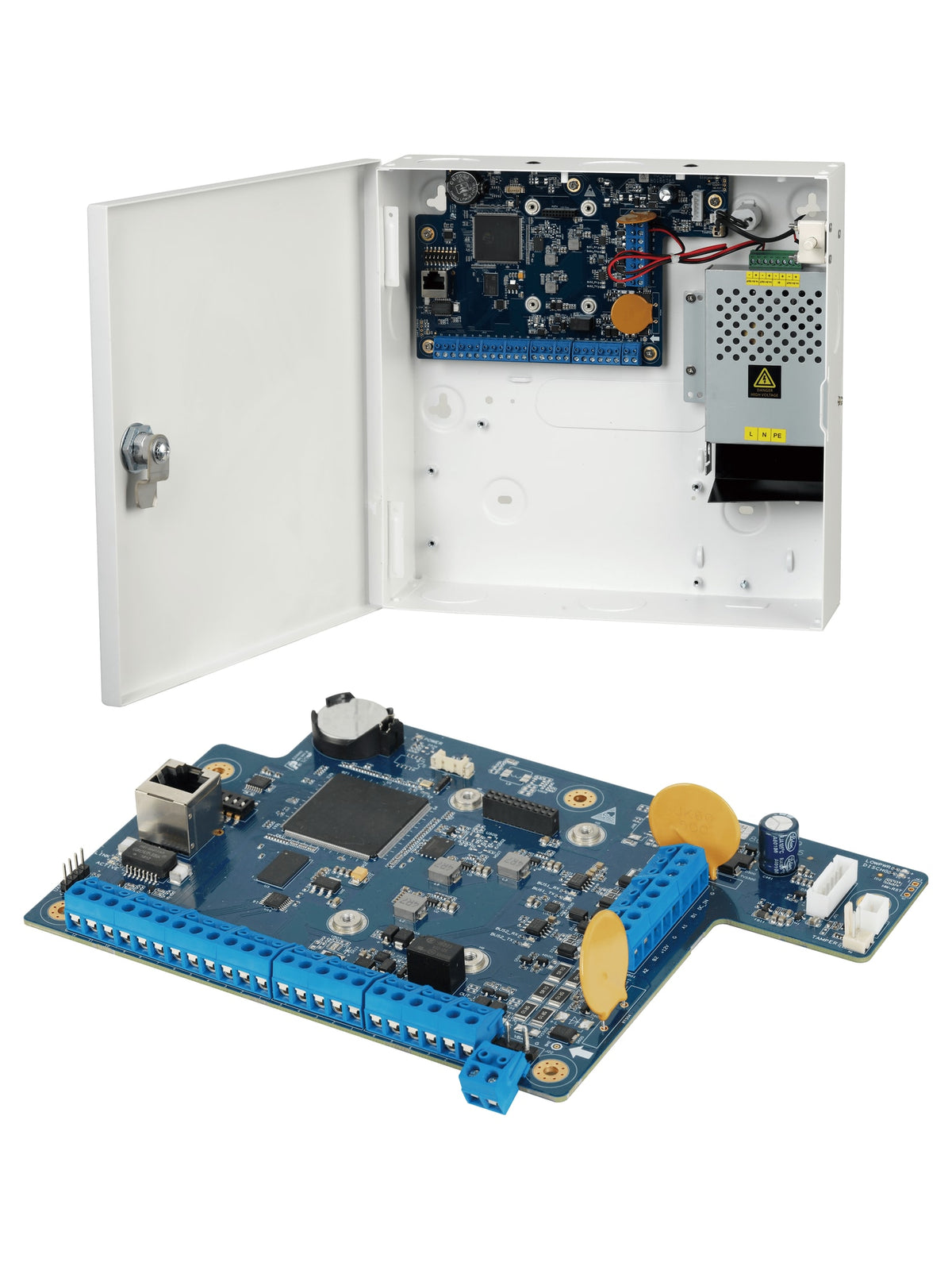 Dahua ARC3008C 8-Zone Wired Alarm Control Panel, Expandable to 72 Zones