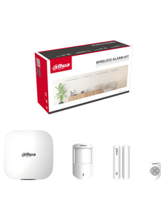 Dahua ART-ARC3000H-03-FW2 Wireless Alarm Kit, 4G / Wi-Fi Hub + PIR + Door Detector + Keyfob