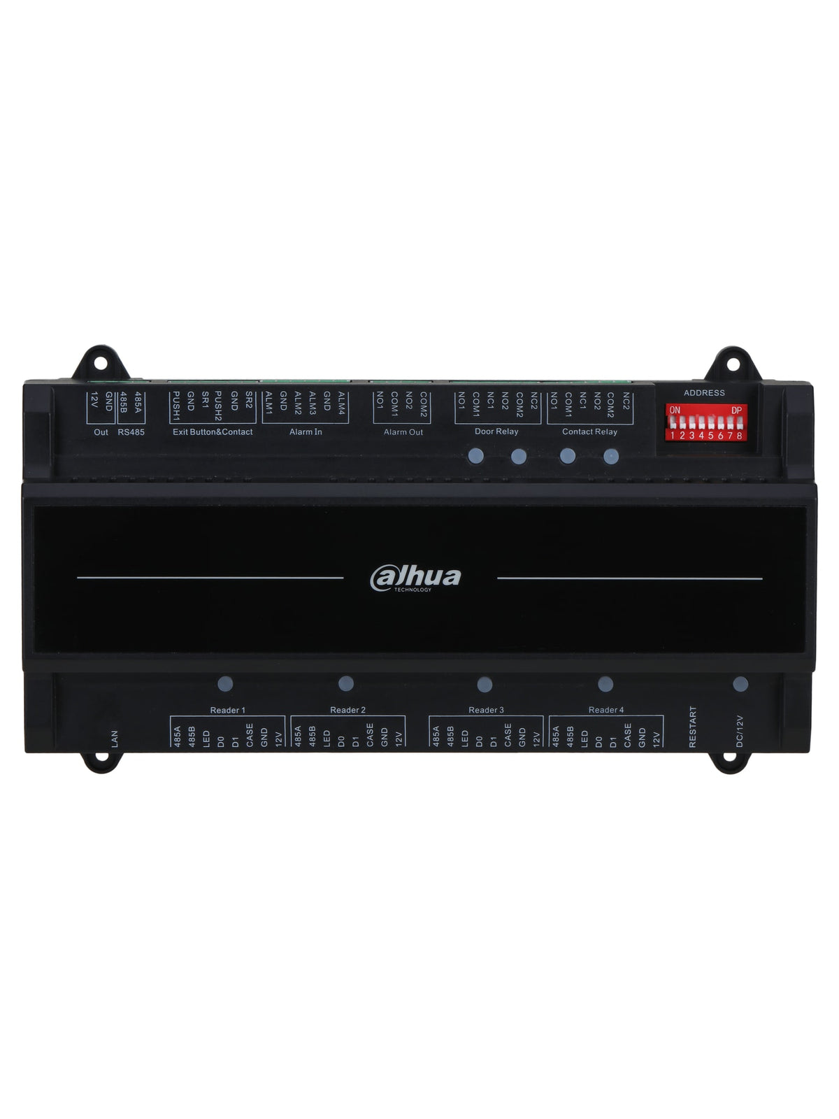 Dahua ASC2202B-D 2-Door 2-Way Networked Access Controller, PoE / 12V
