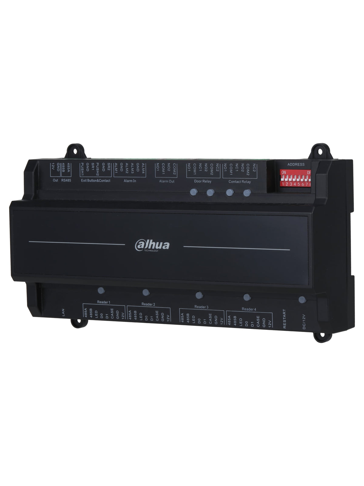 Dahua ASC2202B-D 2-Door 2-Way Networked Access Controller, PoE / 12V - view 2
