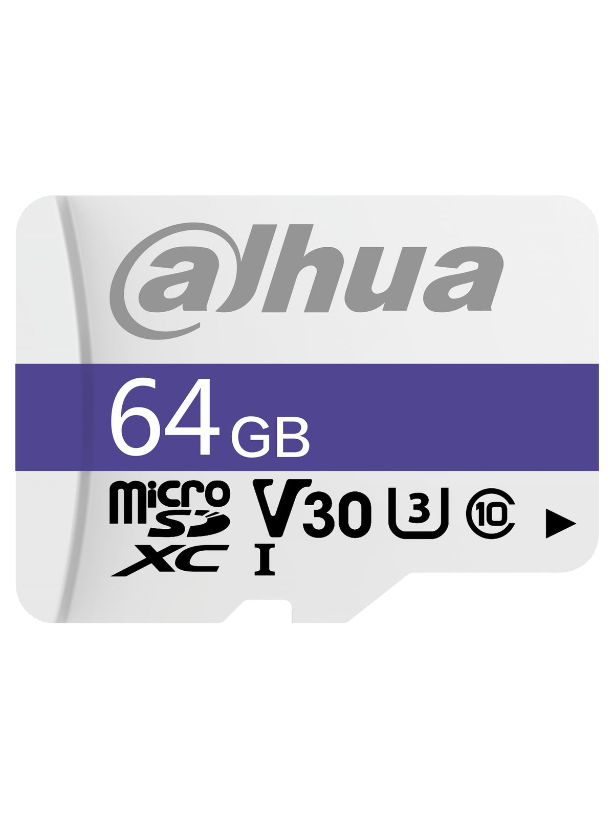 Dahua C100 microSD Memory Card, UHS-I U3 V30, Up to 95MB/s, 7-Year Warranty - 64GB