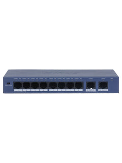 Dahua S3010-8ET2ET-60 10-Port Unmanaged Desktop Switch with 8-Port PoE (60W) - view 2
