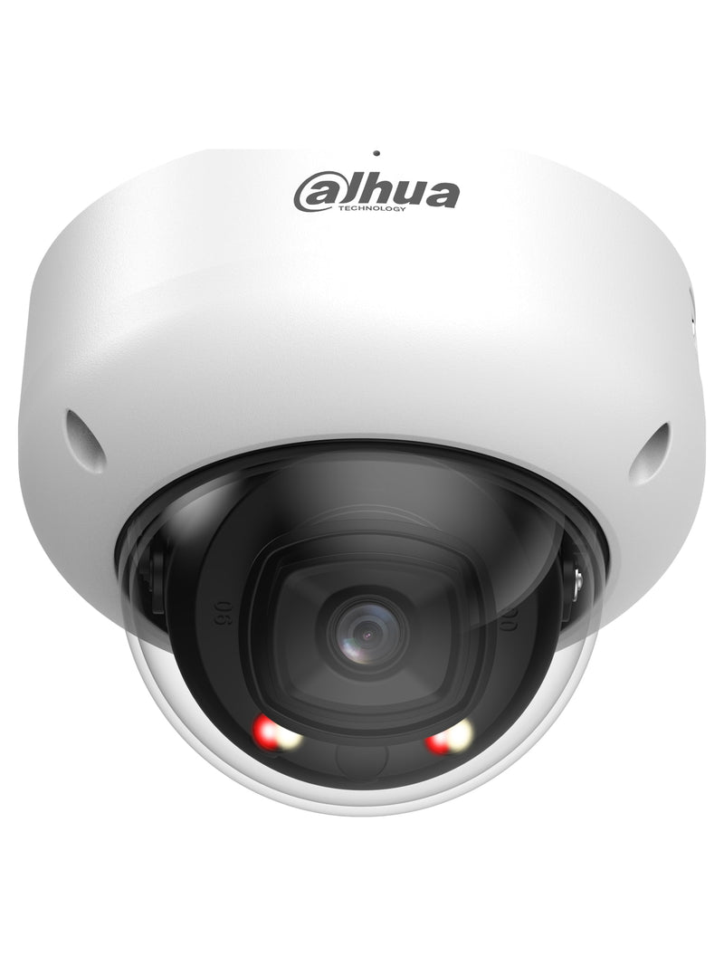 Dahua WizMind 5MP Smart Dual Light Dome IP Camera, 50m, IK10, ePoE