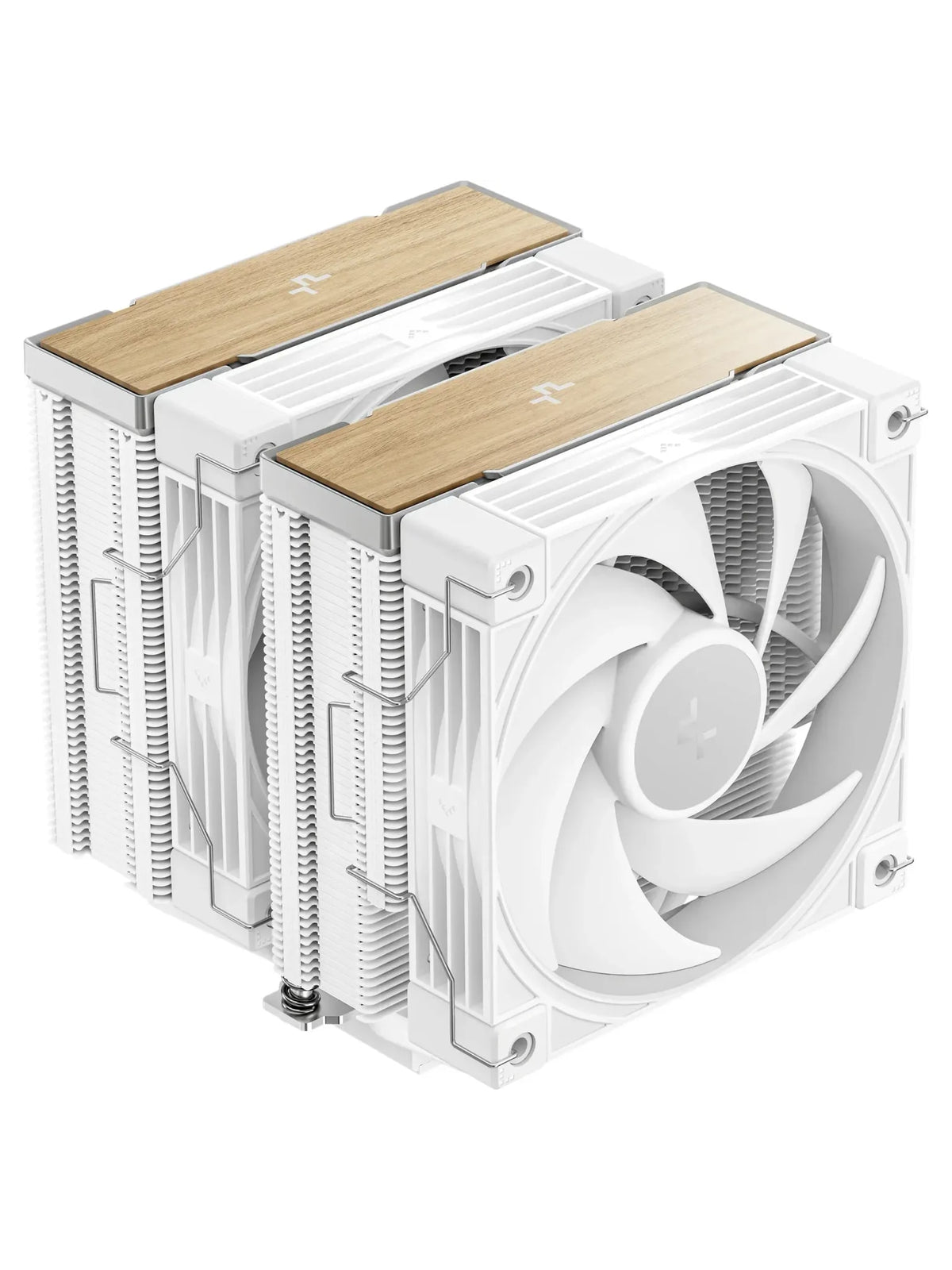 DeepCool AK620 G2 WH Dual-Tower CPU Air Cooler with Wood Grain Top