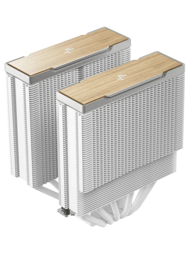 DeepCool AK620 G2 WH Dual-Tower CPU Air Cooler with Wood Grain Top - view 6