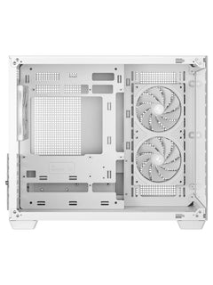 DeepCool CG330 3F Panoramic Dual-Chamber Micro-ATX Case with 3 ARGB Fans - view 4