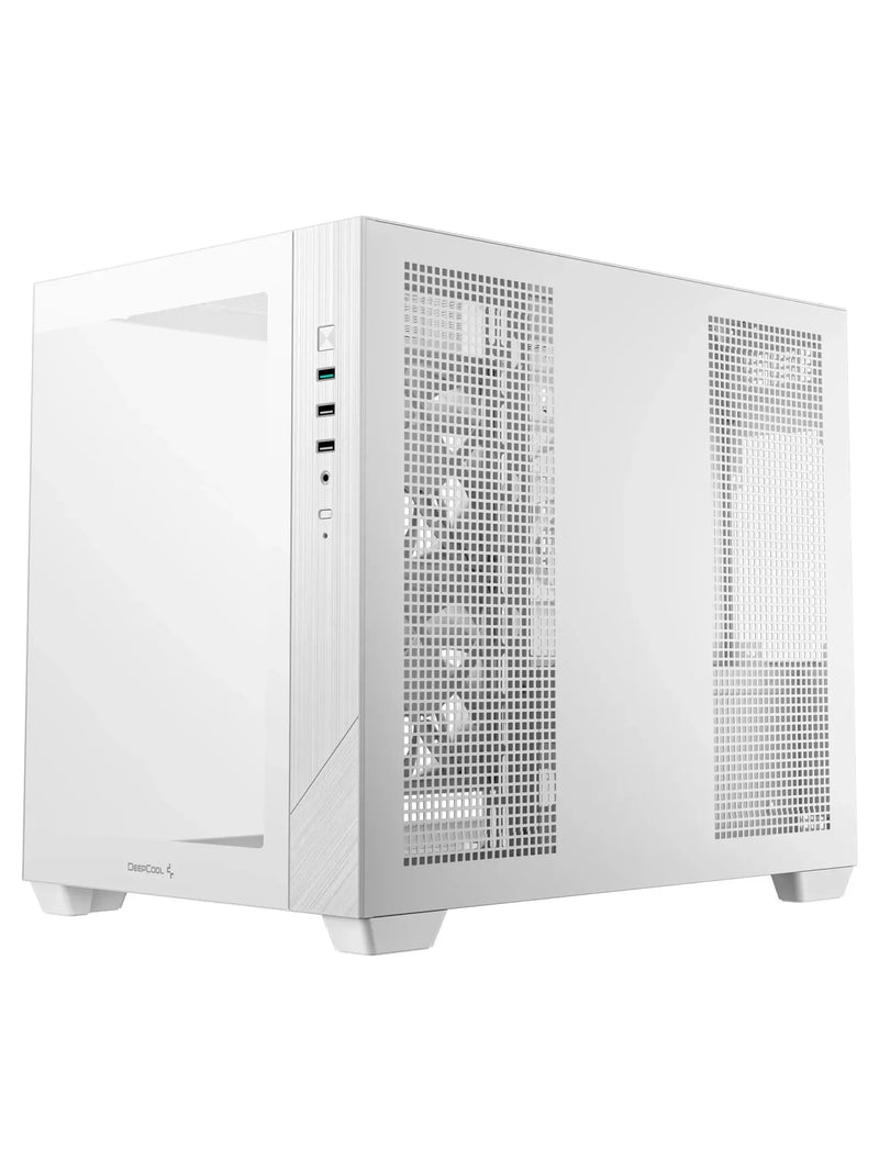 DeepCool CG330 3F Panoramic Dual-Chamber Micro-ATX Case with 3 ARGB Fans - view 6