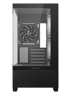 DeepCool CG380 3F Panoramic Micro-ATX Case with 3 ARGB Fans - Black - view 3