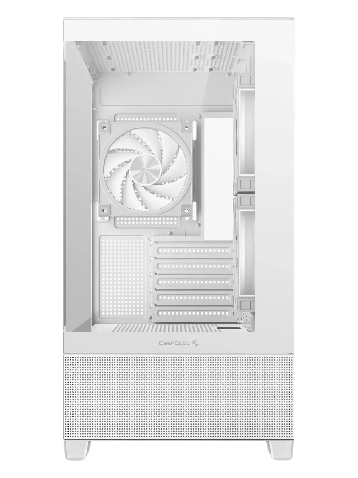 DeepCool CG380 3F Panoramic Micro-ATX Case with 3 ARGB Fans - White - view 8