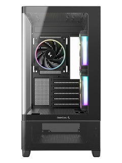 DeepCool CG380U 3F Curved Glass Micro-ATX Case with 3 ARGB Fans - view 2