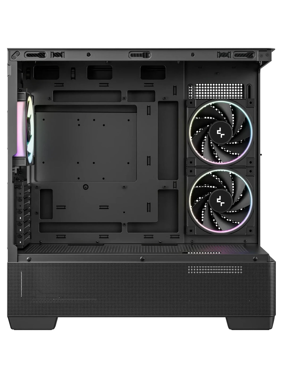 DeepCool CG380U 3F Curved Glass Micro-ATX Case with 3 ARGB Fans - view 3