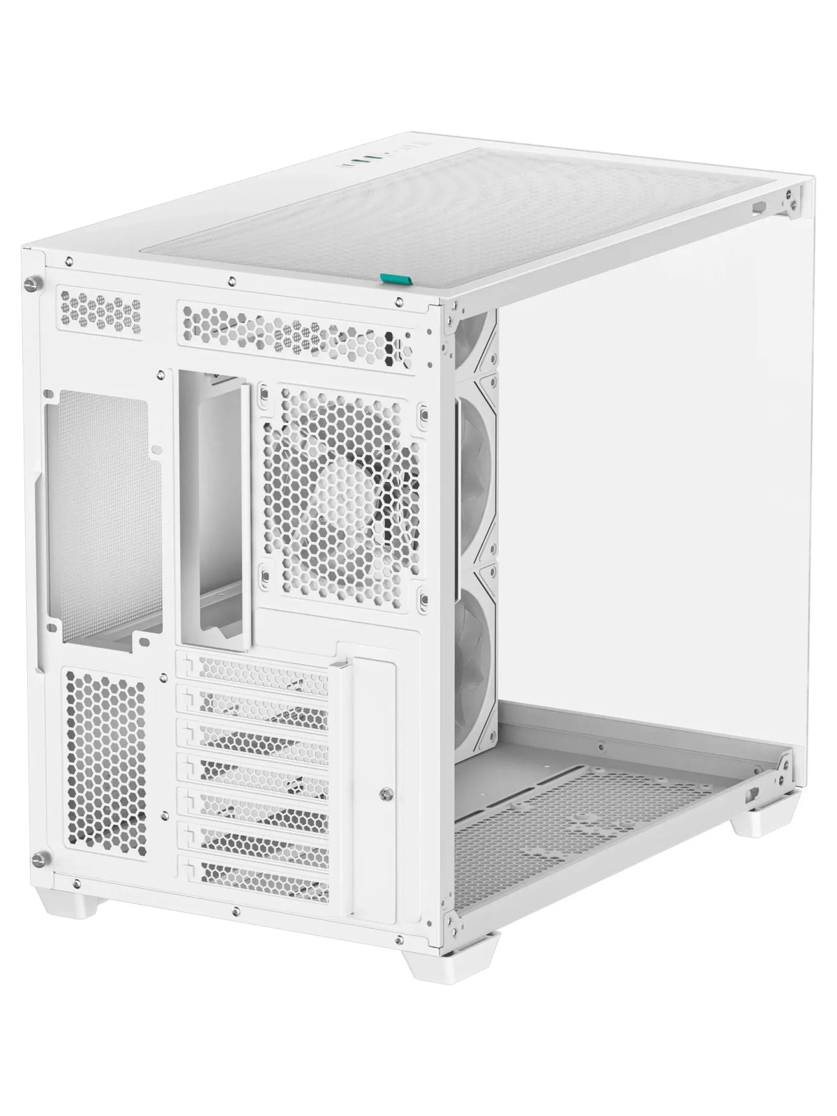DeepCool CG530 4F Panoramic Dual-Chamber ATX Case with 4 ARGB PWM Fans - White - view 10