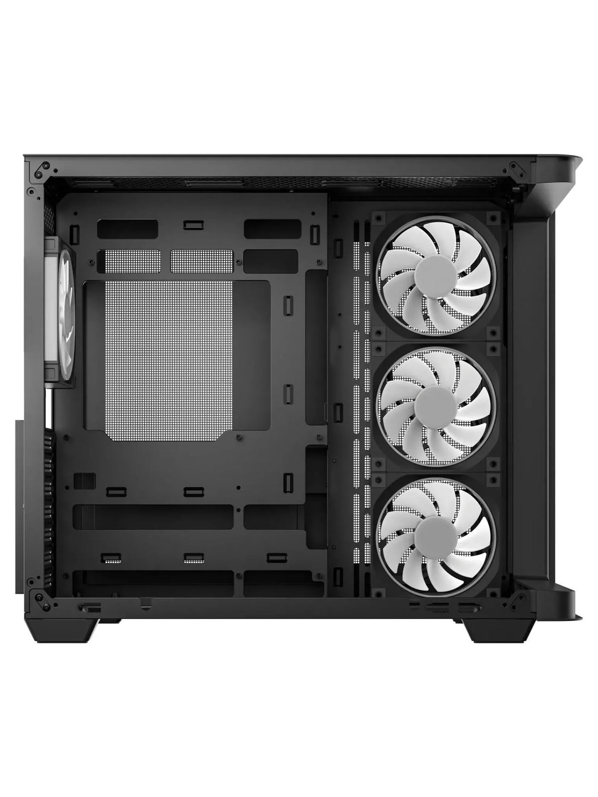 DeepCool CG530U 4F Curved Glass Dual-Chamber ATX Case with 4 ARGB PWM Fans - view 3