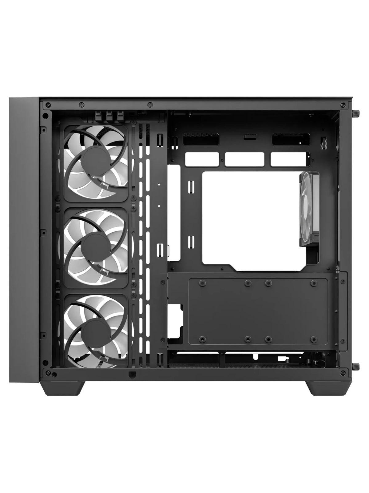 DeepCool CG530U 4F Curved Glass Dual-Chamber ATX Case with 4 ARGB PWM Fans - view 4