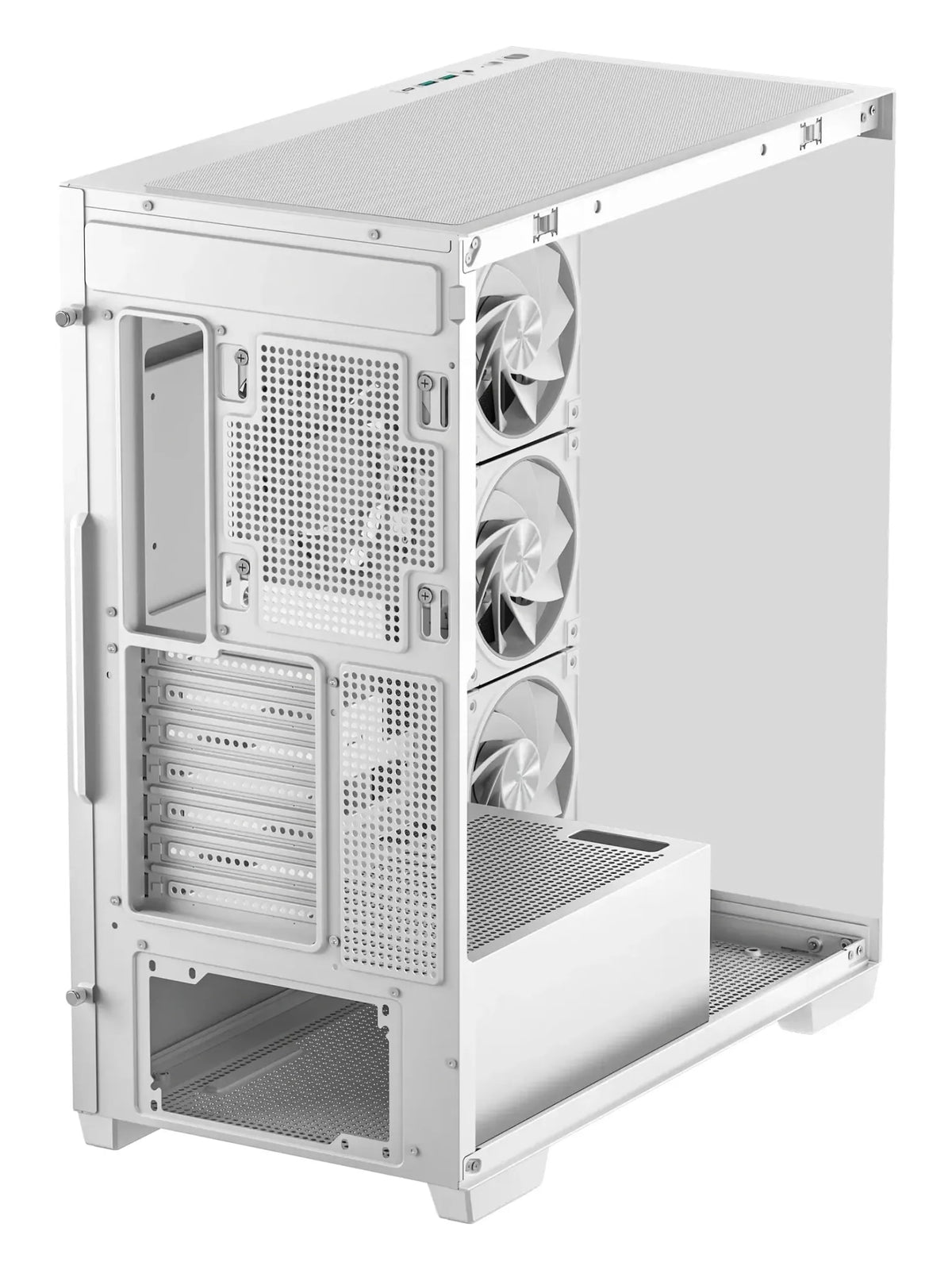 DeepCool CG580 4F V2 Panoramic ATX Case with 4 ARGB PWM Fans - White - view 10