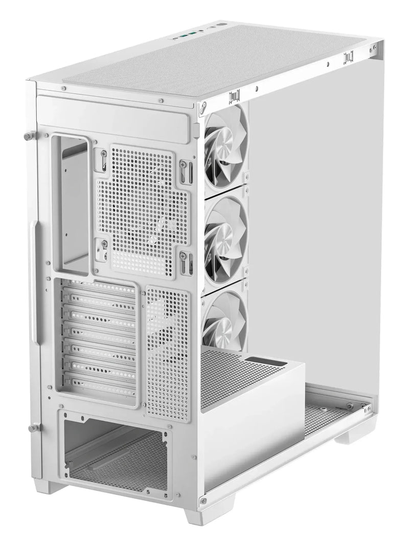 DeepCool CG580 4F V2 Panoramic ATX Case with 4 ARGB PWM Fans - White - view 10