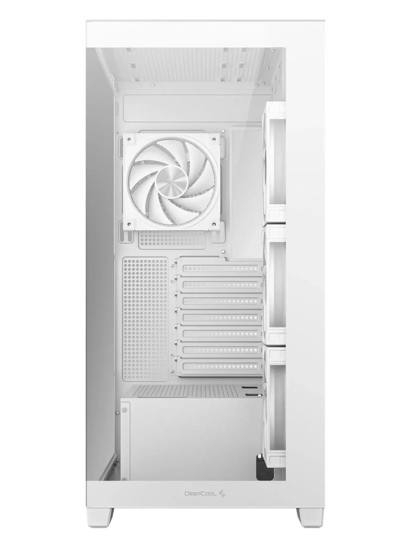 DeepCool CG580 4F V2 Panoramic ATX Case with 4 ARGB PWM Fans - White - view 8