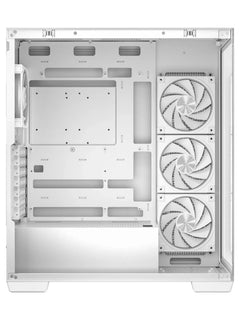 DeepCool CG580 4F V2 Panoramic ATX Case with 4 ARGB PWM Fans - White - view 9