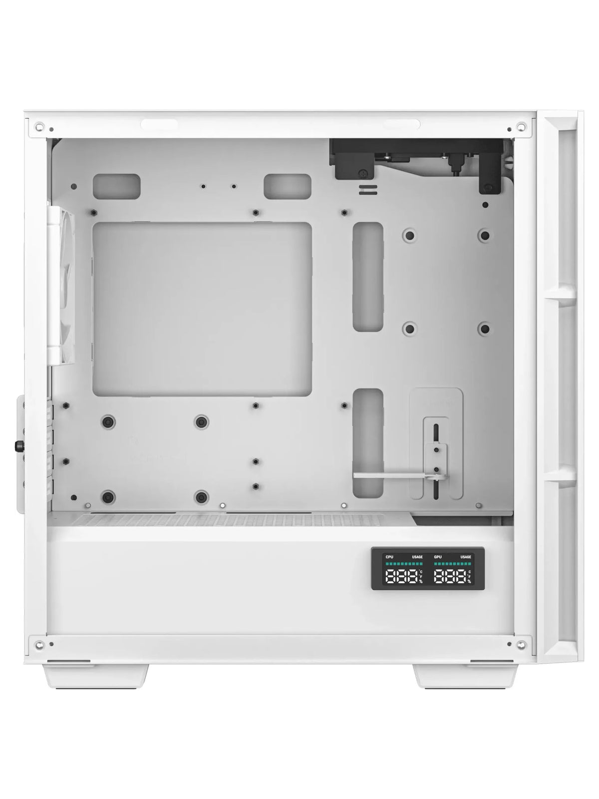 DeepCool CH360 DIGITAL Micro-ATX Airflow Case with Status Screen - view 4