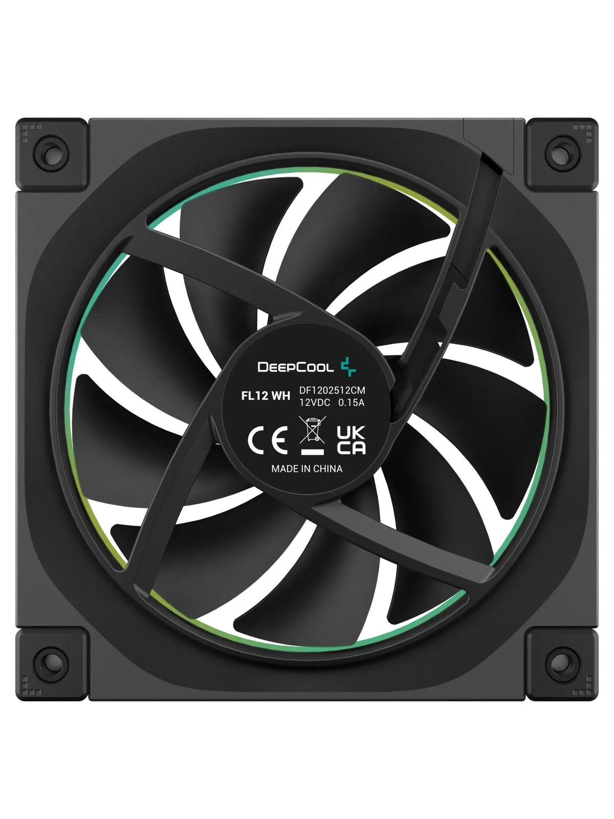 DeepCool FL12 120mm ARGB PWM Case Fan 3-Pack - Black - view 4