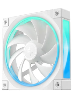 DeepCool FL12 120mm ARGB PWM Case Fan 3-Pack - White - view 7