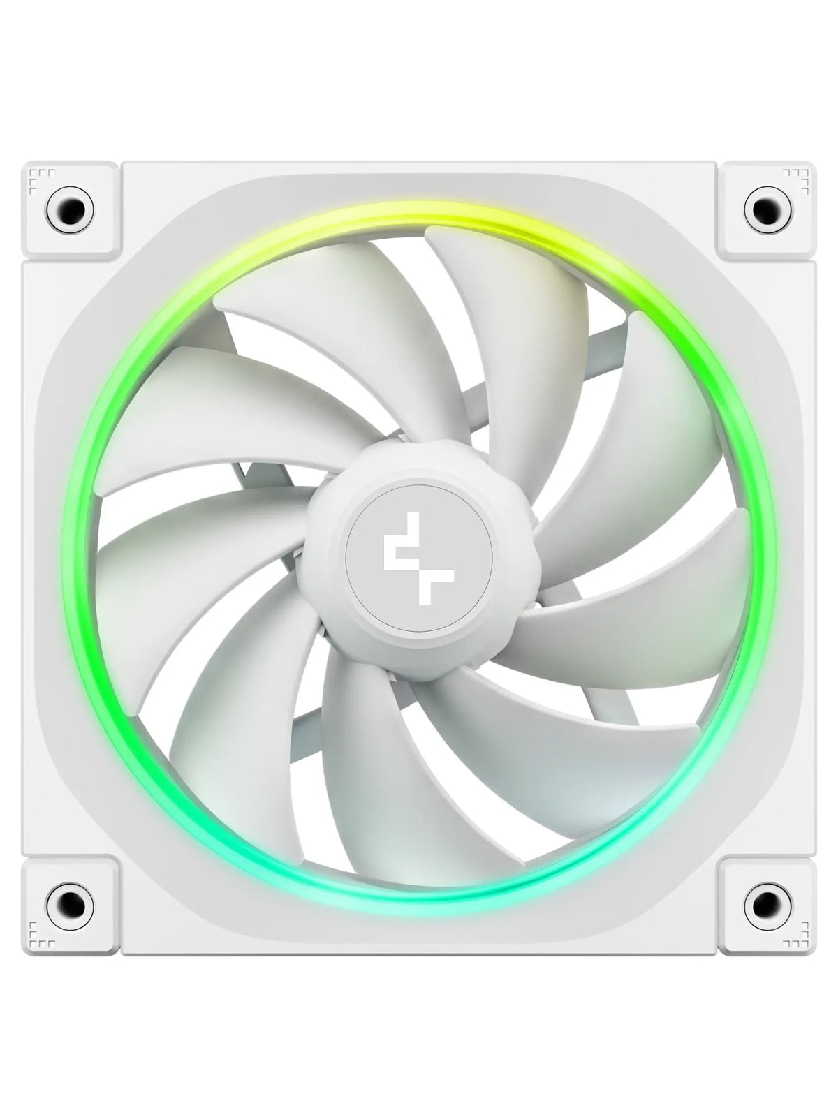 DeepCool FL12 120mm ARGB PWM Case Fan 3-Pack - White - view 8