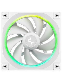 DeepCool FL12 120mm ARGB PWM Case Fan 3-Pack - White - view 8
