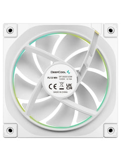 DeepCool FL12 120mm ARGB PWM Case Fan 3-Pack - White - view 9
