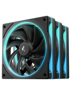 DeepCool FL12 SE 120mm ARGB PWM Case Fan 3-Pack - Black