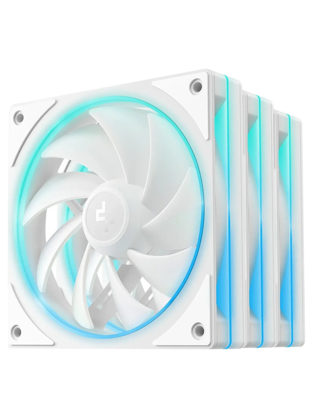 DeepCool FL12 SE 120mm ARGB PWM Case Fan 3-Pack - White - view 6