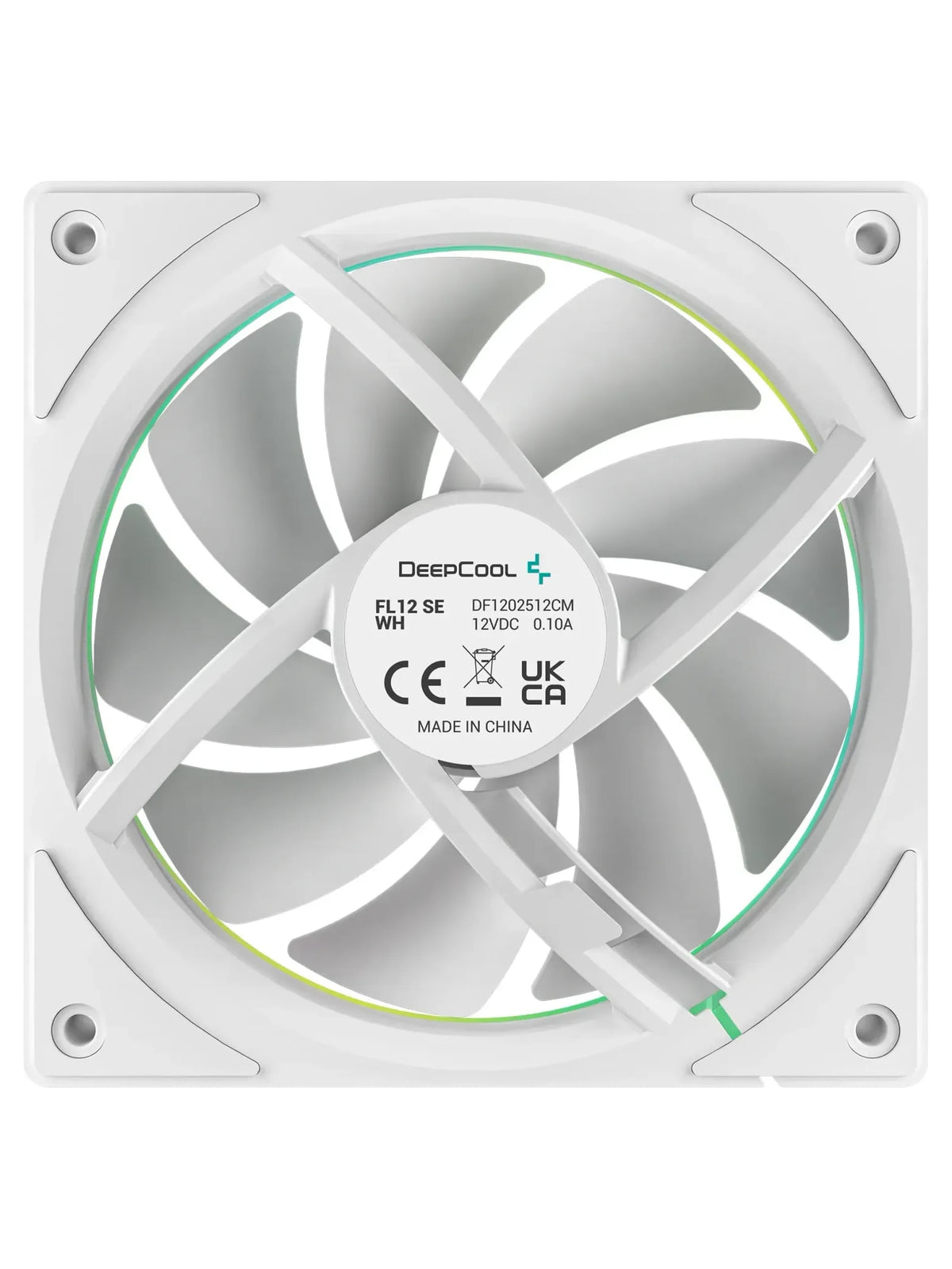 DeepCool FL12 SE 120mm ARGB PWM Case Fan 3-Pack - White - view 9