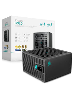 DeepCool GamerStorm PQ1200G 1200W 80 Plus Gold ATX 3.1 Fully Modular Power Supply - Black