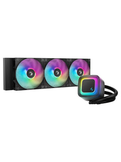 DeepCool LE360 V2 360mm ARGB Liquid CPU Cooler - Black