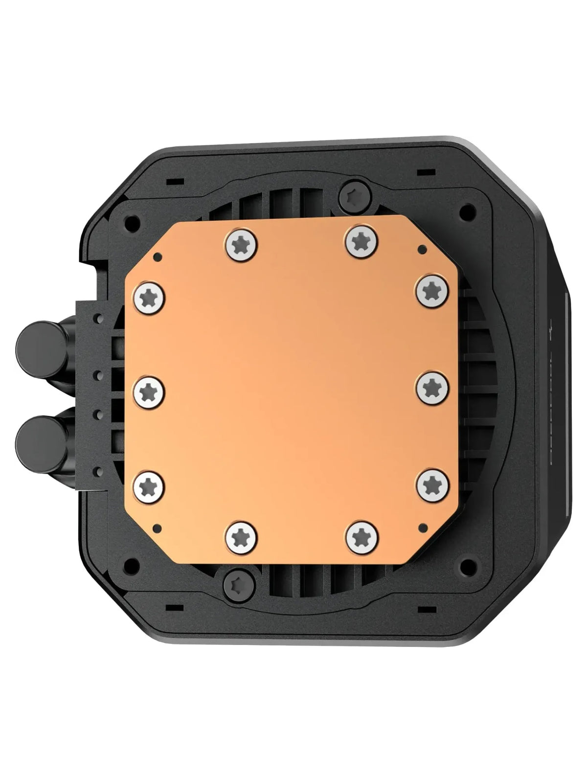 DeepCool LM240 240mm ARGB Liquid CPU Cooler with 2.4" LCD - Black - view 2
