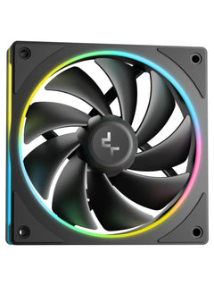 DeepCool LM360 360mm ARGB Liquid CPU Cooler with 2.4" LCD - Black - view 4