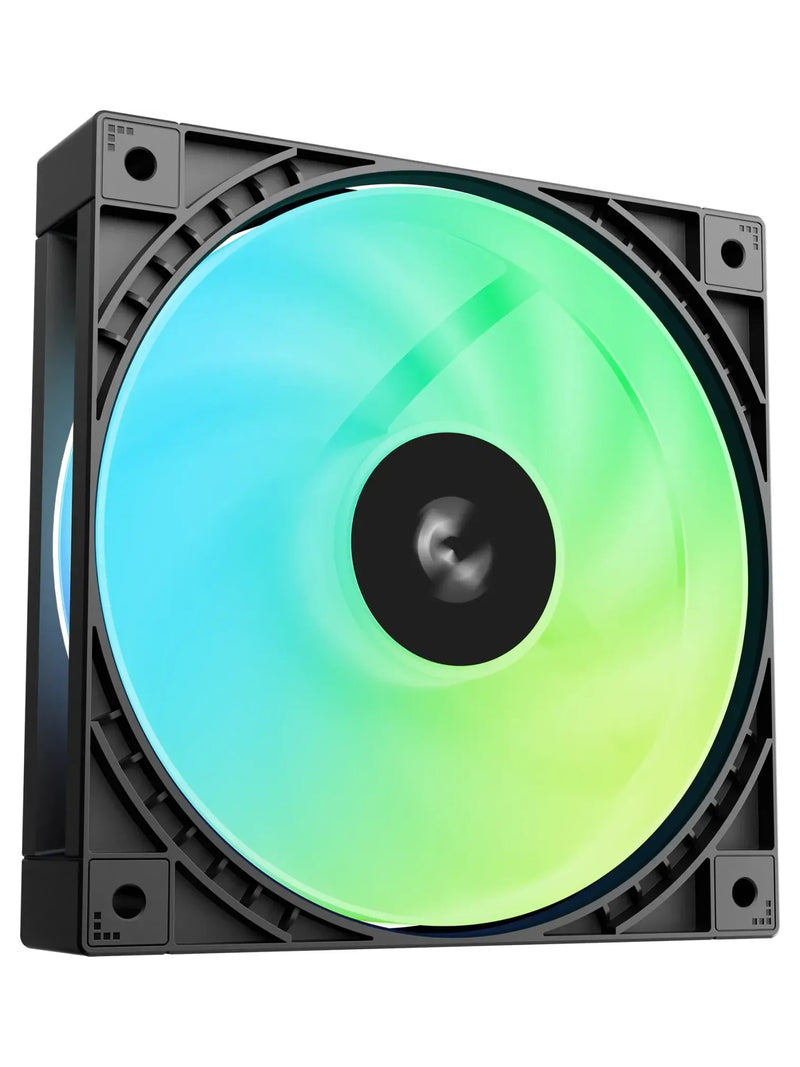 DeepCool LT360 VISION ARGB 360mm Liquid CPU Cooler with 4.5" Adjustable LCD - Black - view 5