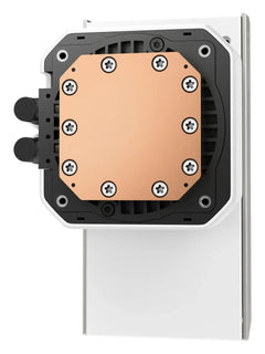 DeepCool LT360 VISION ARGB 360mm Liquid CPU Cooler with 4.5" Adjustable LCD - White - view 9