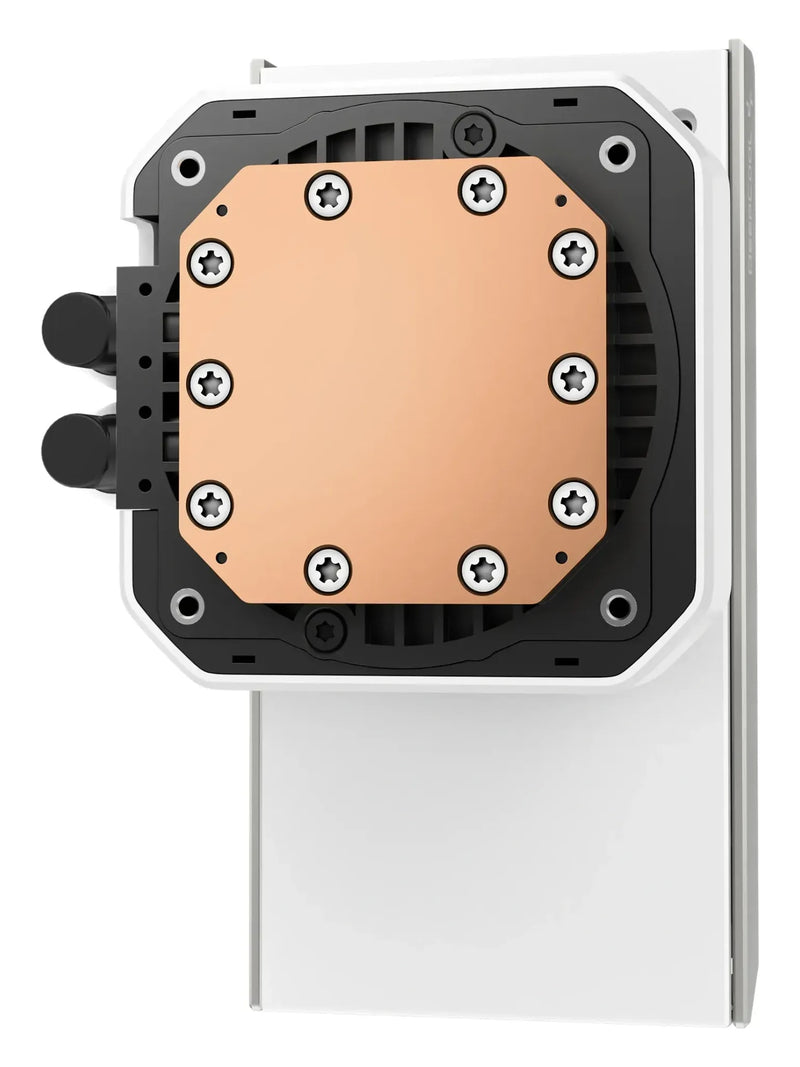 DeepCool LT360 VISION ARGB 360mm Liquid CPU Cooler with 4.5" Adjustable LCD - White - view 9