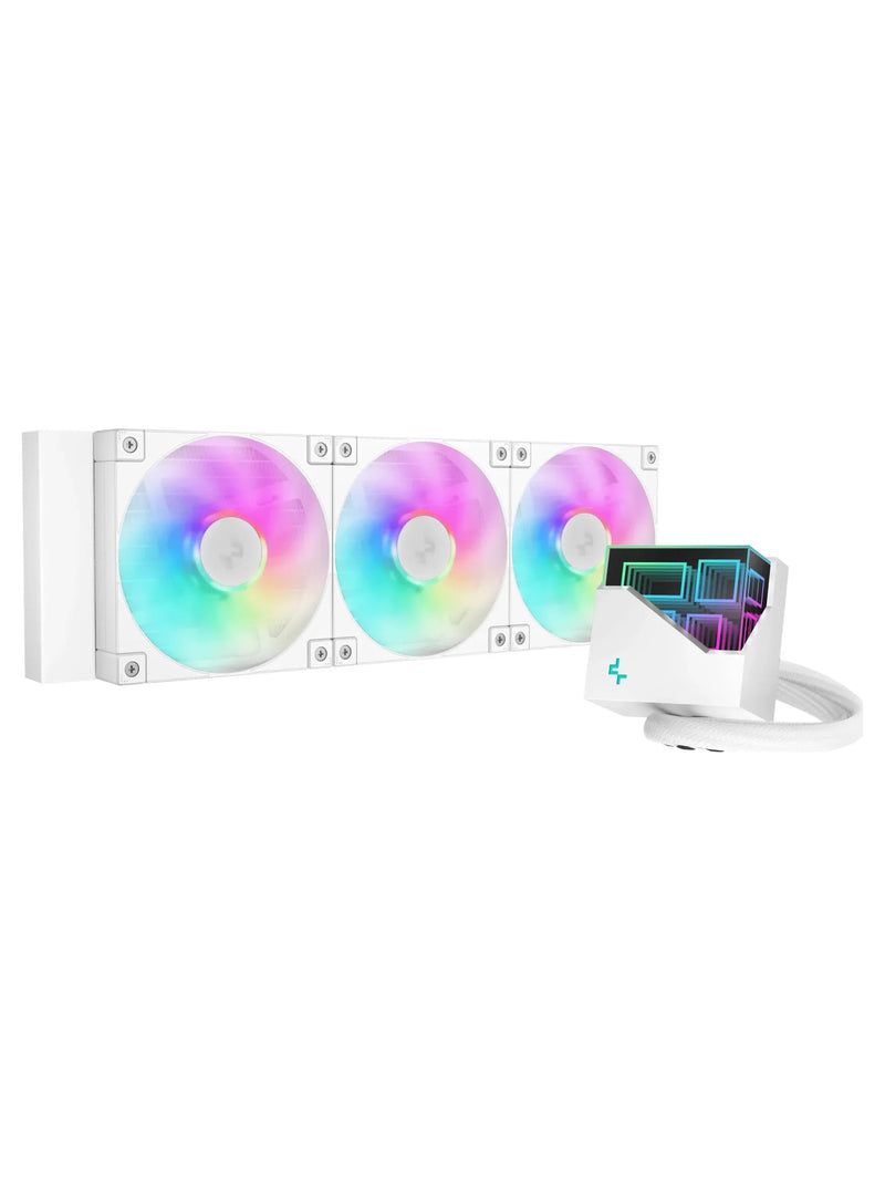 DeepCool LT360 WH ARGB 360mm Liquid CPU Cooler