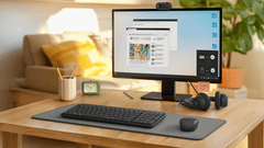 Logitech Wireless Combo MK250 (EN-AR/Graphite) - view 6