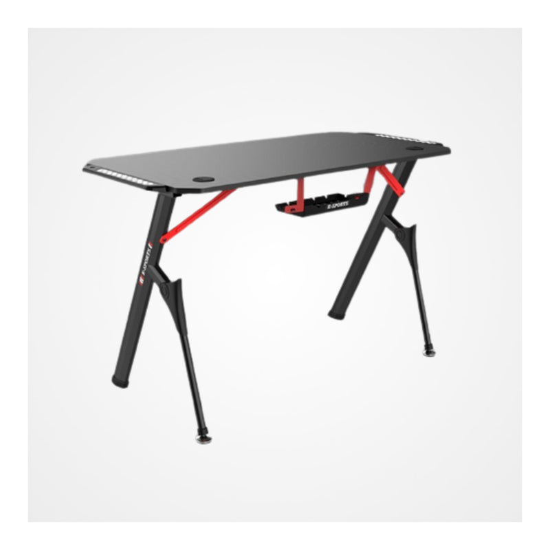 DHYBRID GD514 RGB LED GAMING DESK (Full Black)