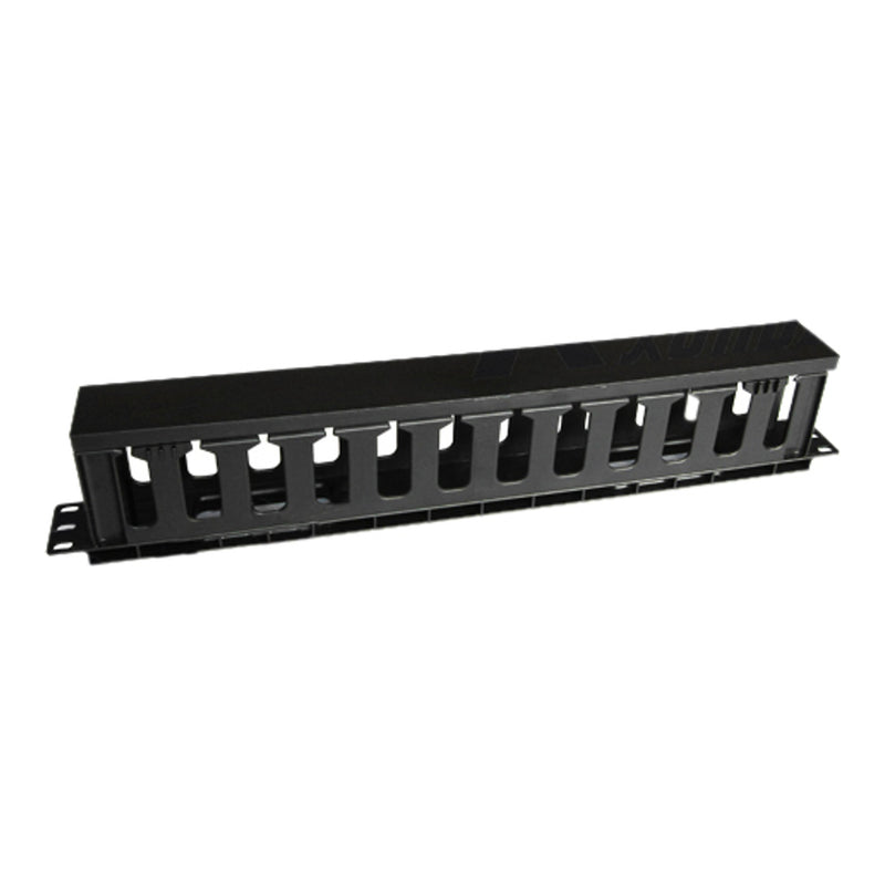EUSSO 1U Plastic Cable Management Panel - view 2