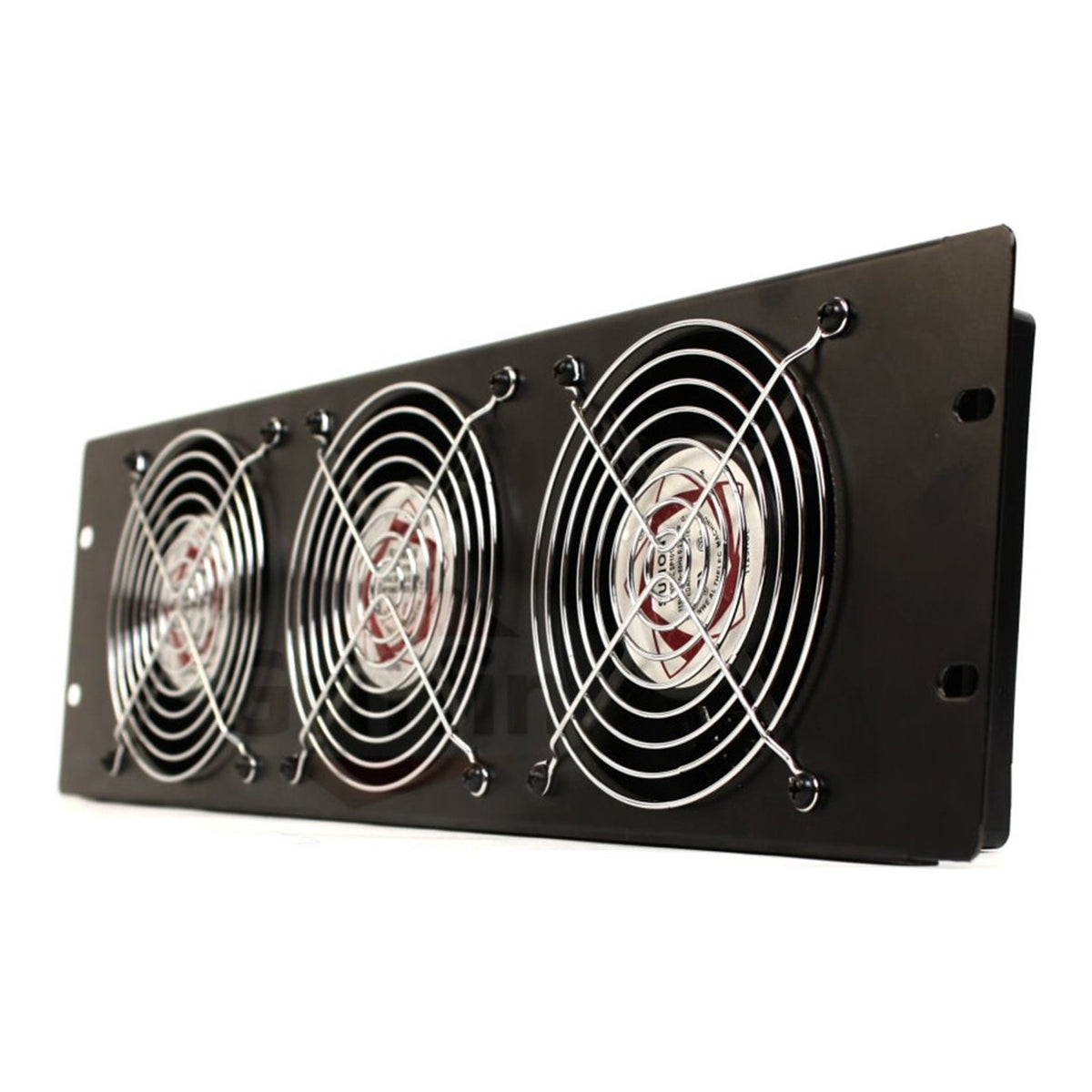 EUSSO 3U Front Panel with 3 Cooling Fans - view 2