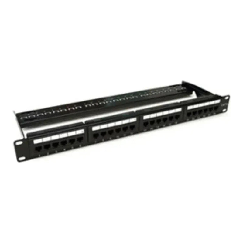 EUSSONET Cat6/Cat6A UTP 24-Port Empty Patch Panel