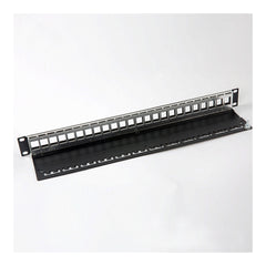 EUSSONET Cat6/Cat6A UTP 24-Port Empty Patch Panel - view 2