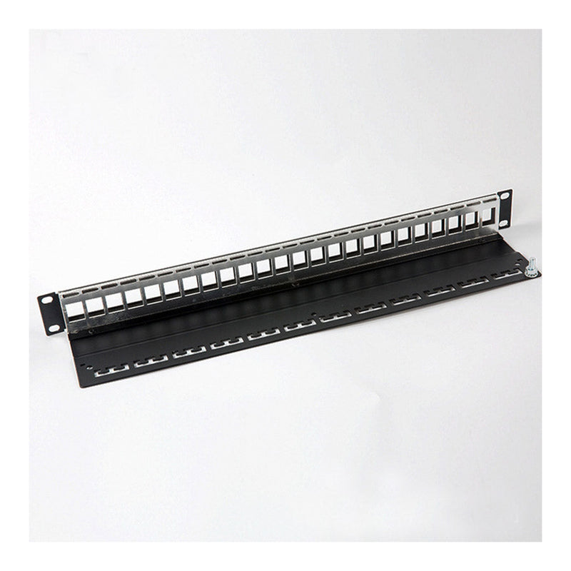 EUSSONET Cat6/Cat6A UTP 24-Port Empty Patch Panel - view 2