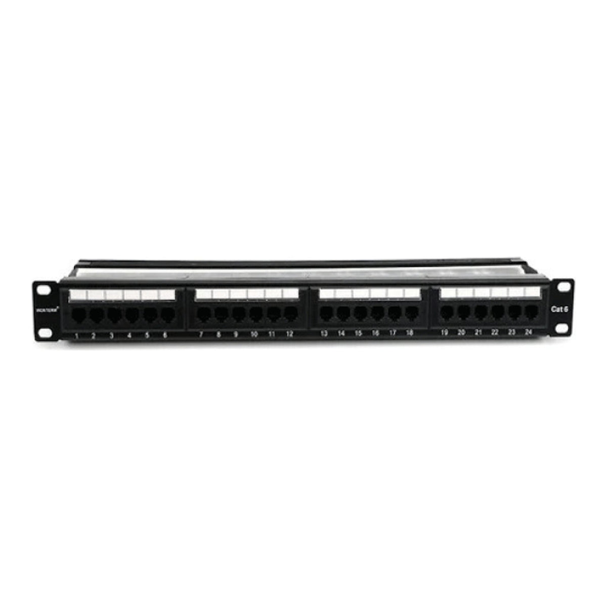 EUSSONET Cat6 UTP 24-Port Patch Panel