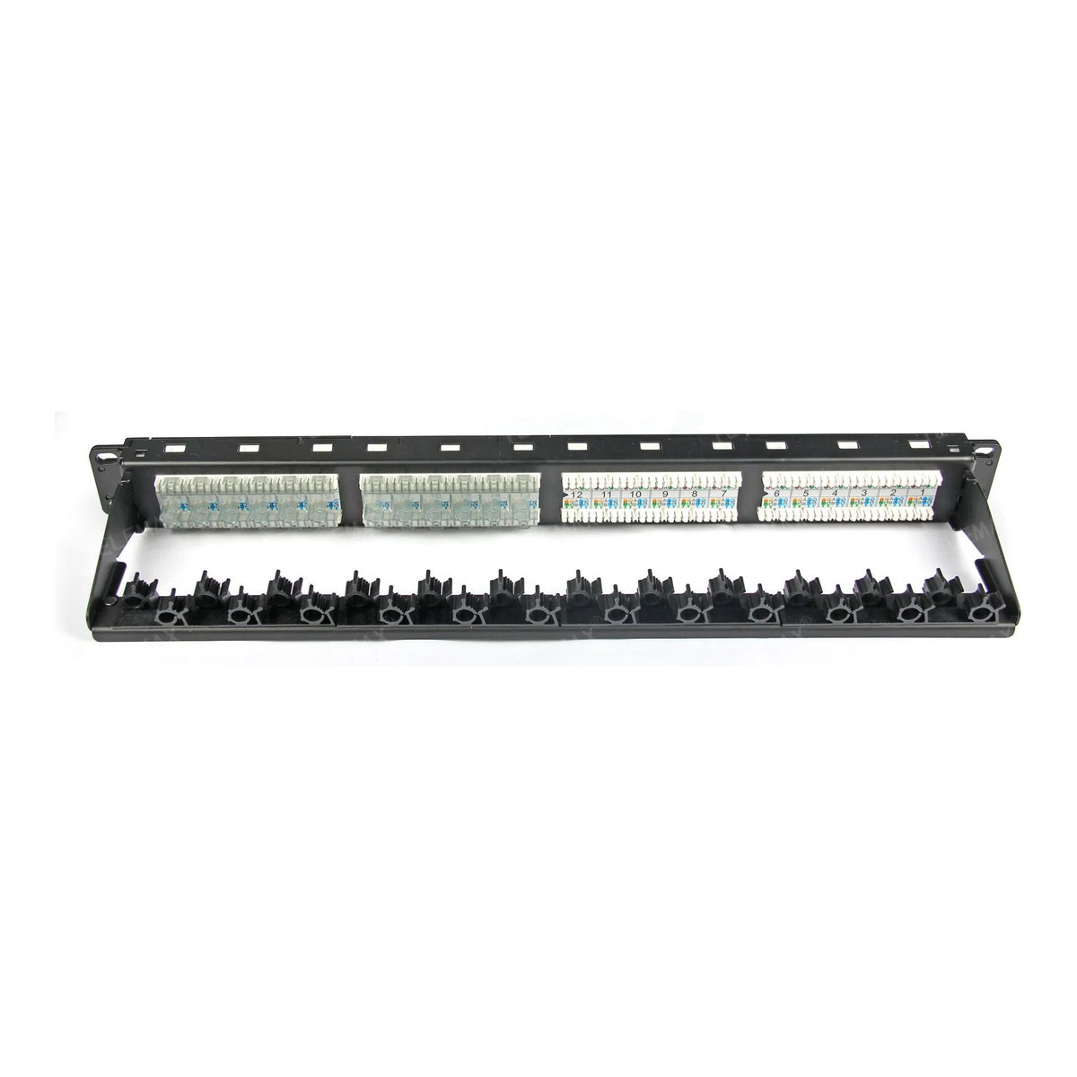 EUSSONET Cat6 UTP 24-Port Patch Panel - view 3