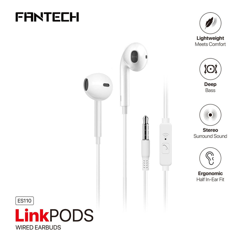 Fantech ES110 LinkPods In-Ear Headphones - view 2