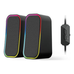 Fantech GS304 GROOVE Dual Mode (Wired & Bluetooth) RGB Gaming Speaker - view 4